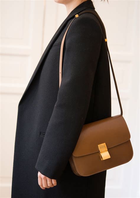 celine box bag fashion.